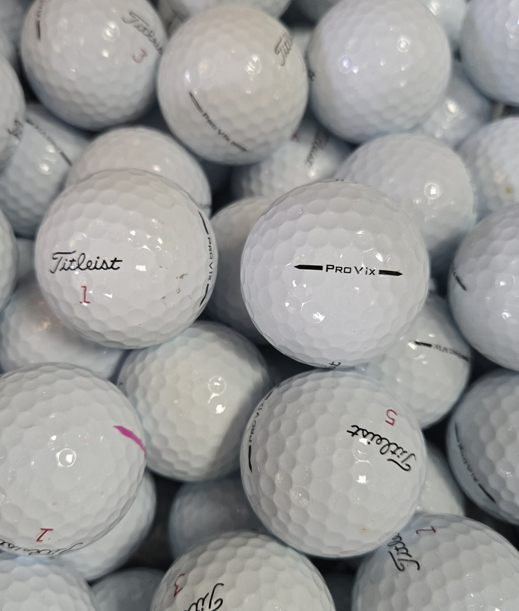 Premium Recycled Golf Balls by the Dozen
