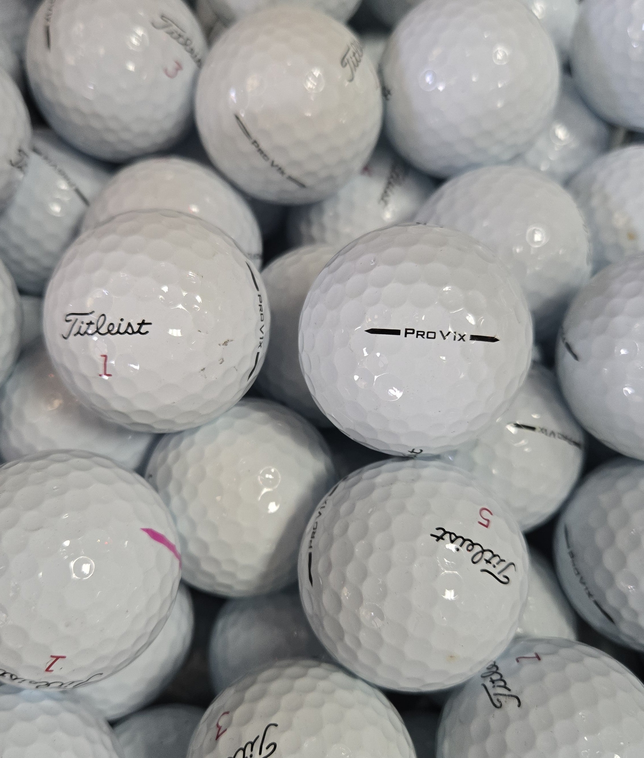 Premium Recycled Golf Balls by the Dozen