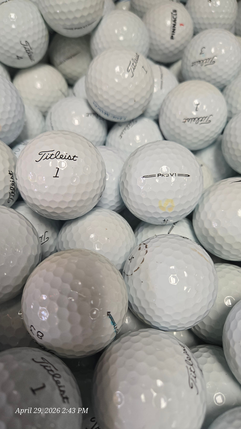 Premium Recycled Golf Balls by the Dozen