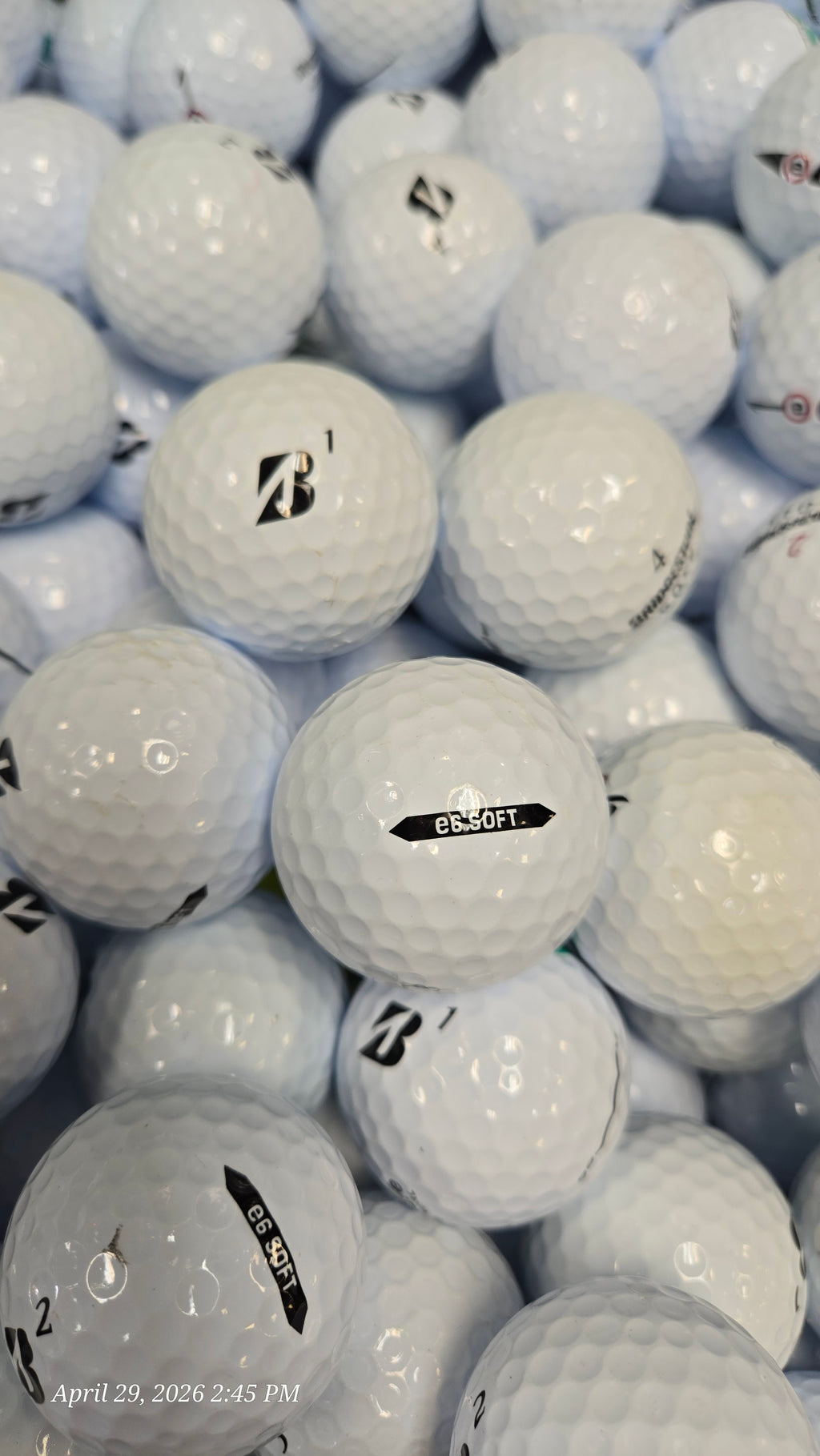 Premium Recycled Golf Balls by the Dozen