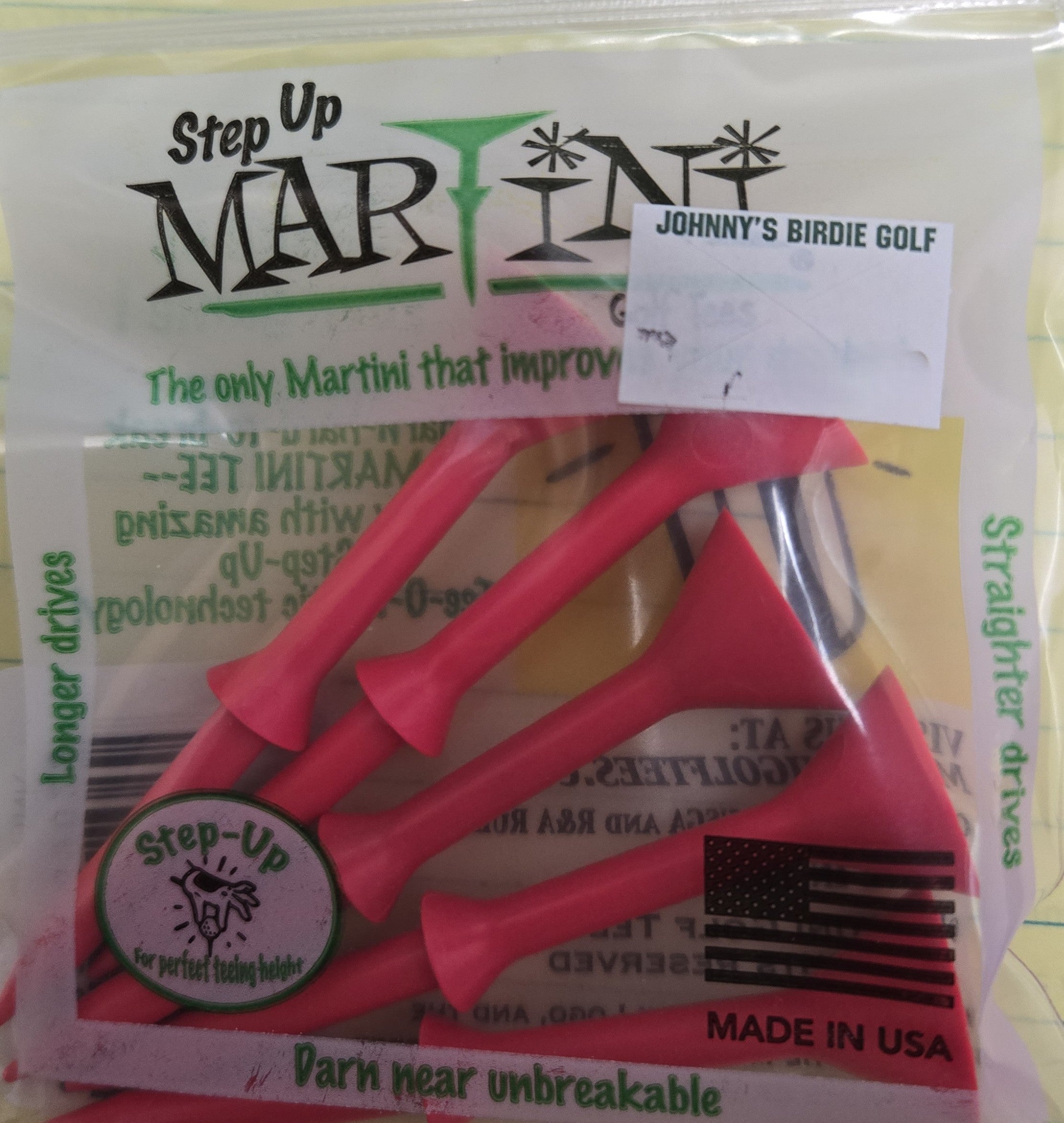 Martini Golf Tees
