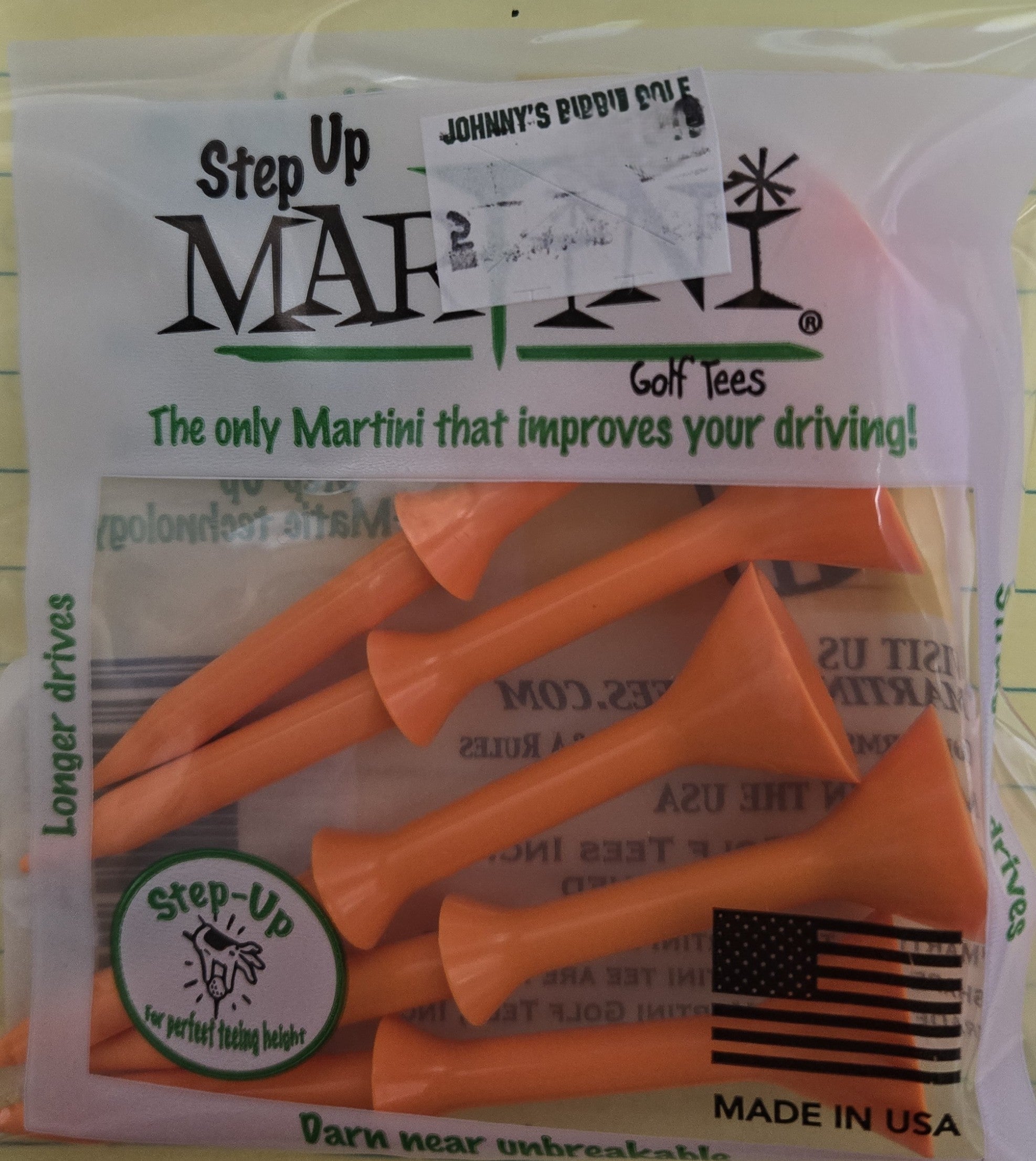 Martini Golf Tees
