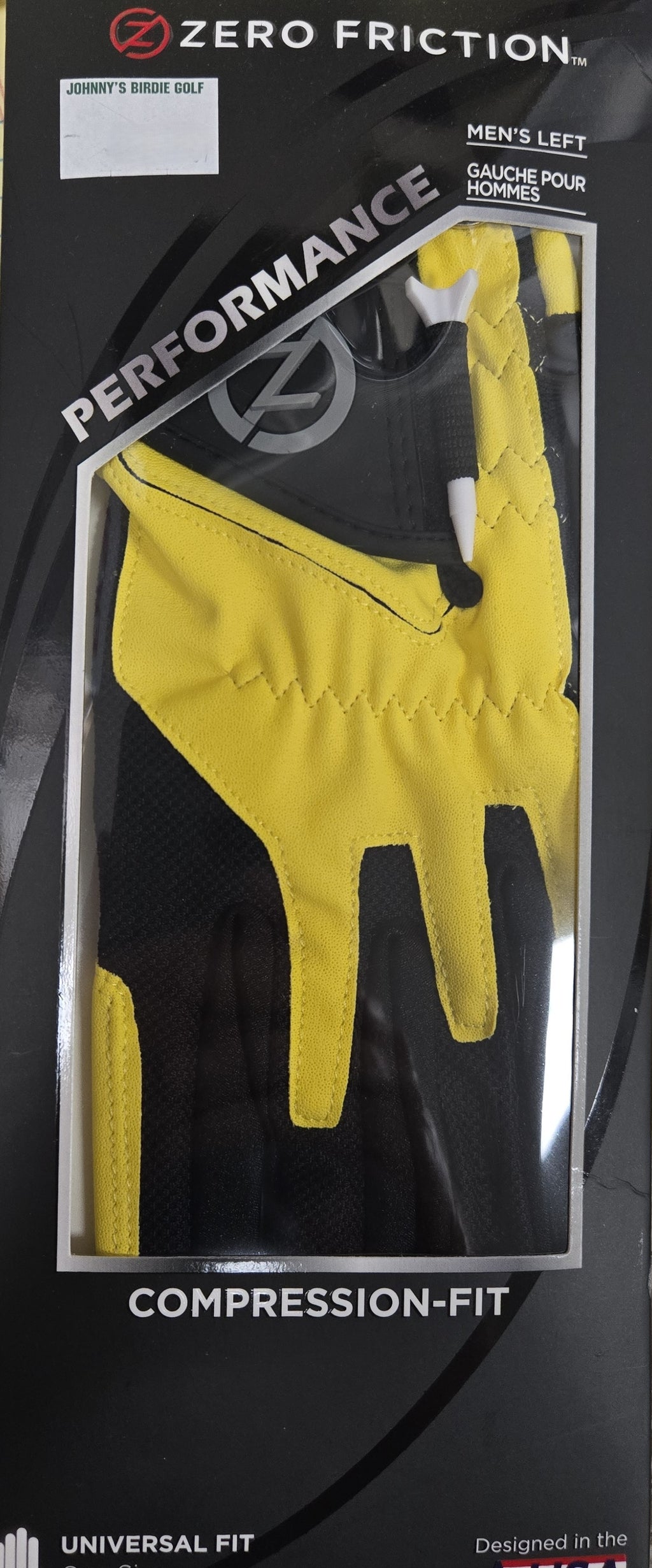 Zero Friction Performance Men's Golf Glove