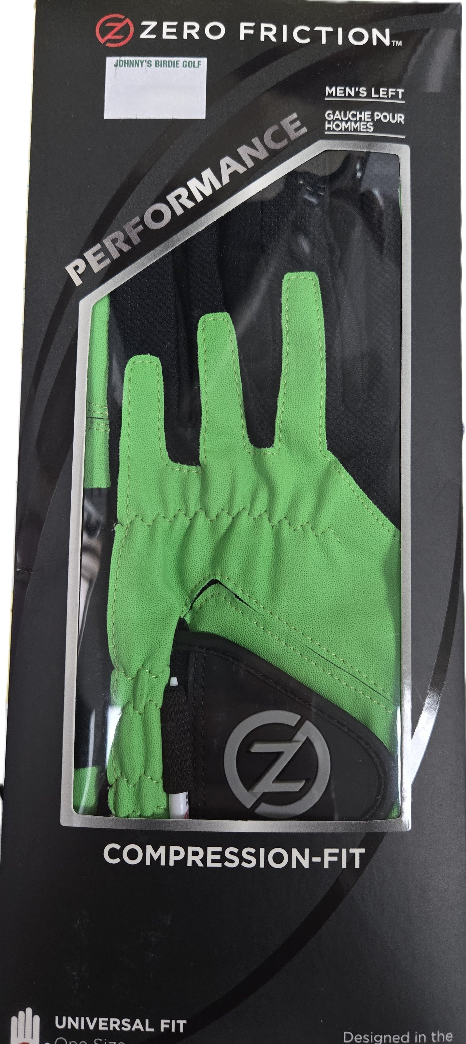 Zero Friction Performance Men's Golf Glove