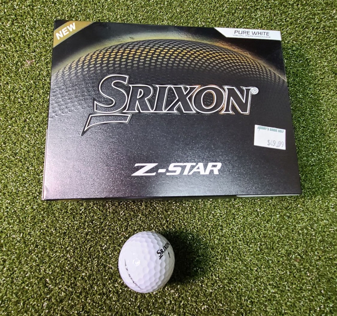 Srixon Z-Star Pure White Golf Balls