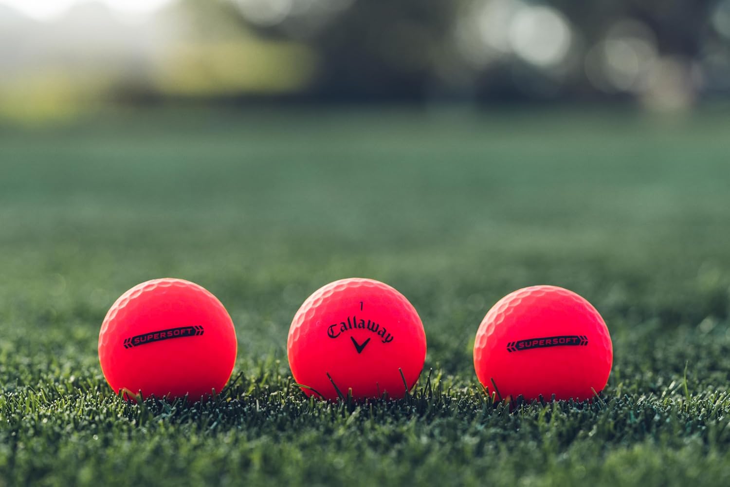 Callaway Supersoft Red Matte Golf Ball