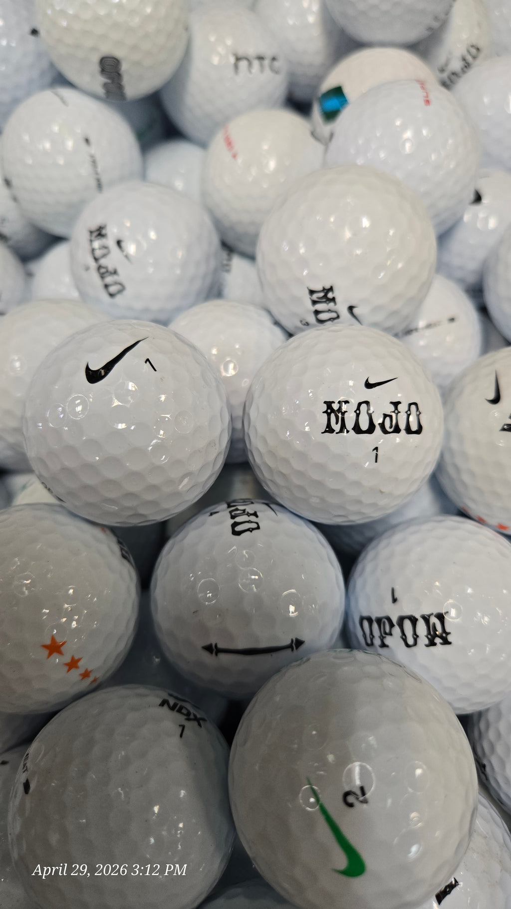 Premium Recycled Golf Balls by the Dozen