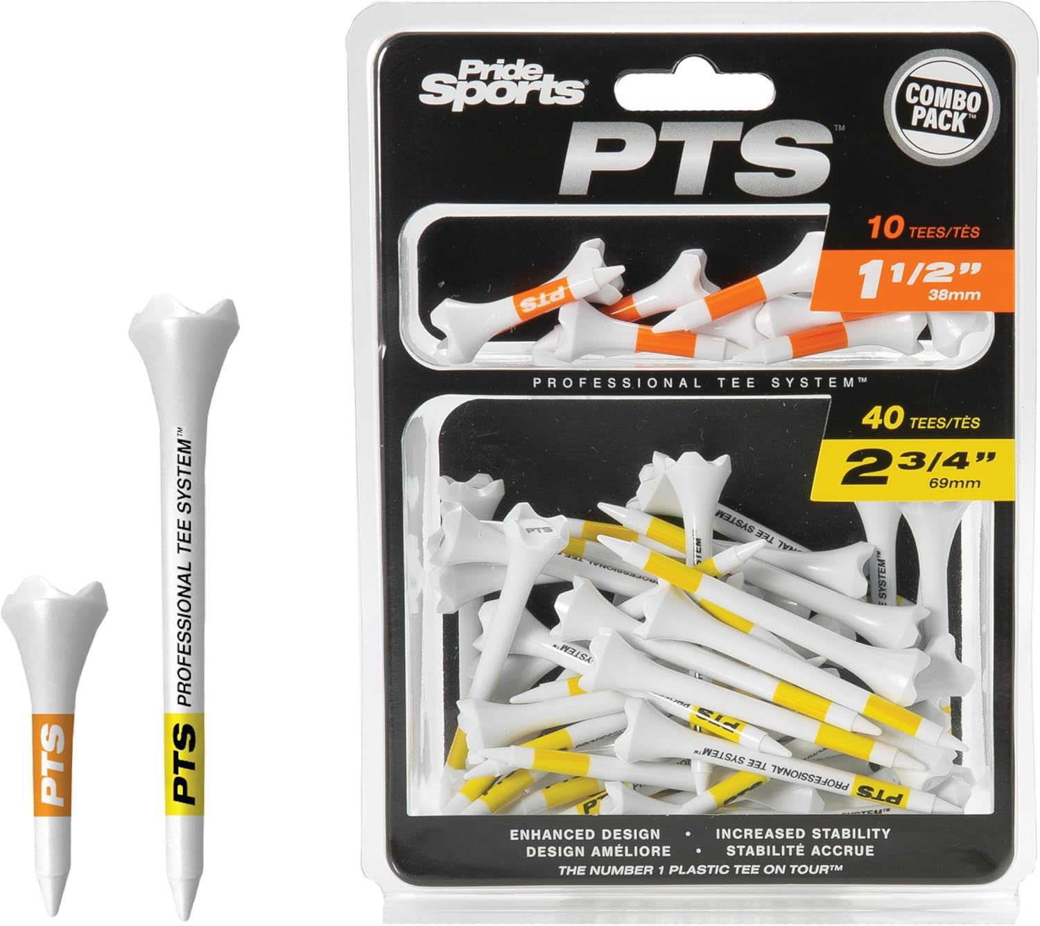 Pride Sports Golf Tees Combo Pak
