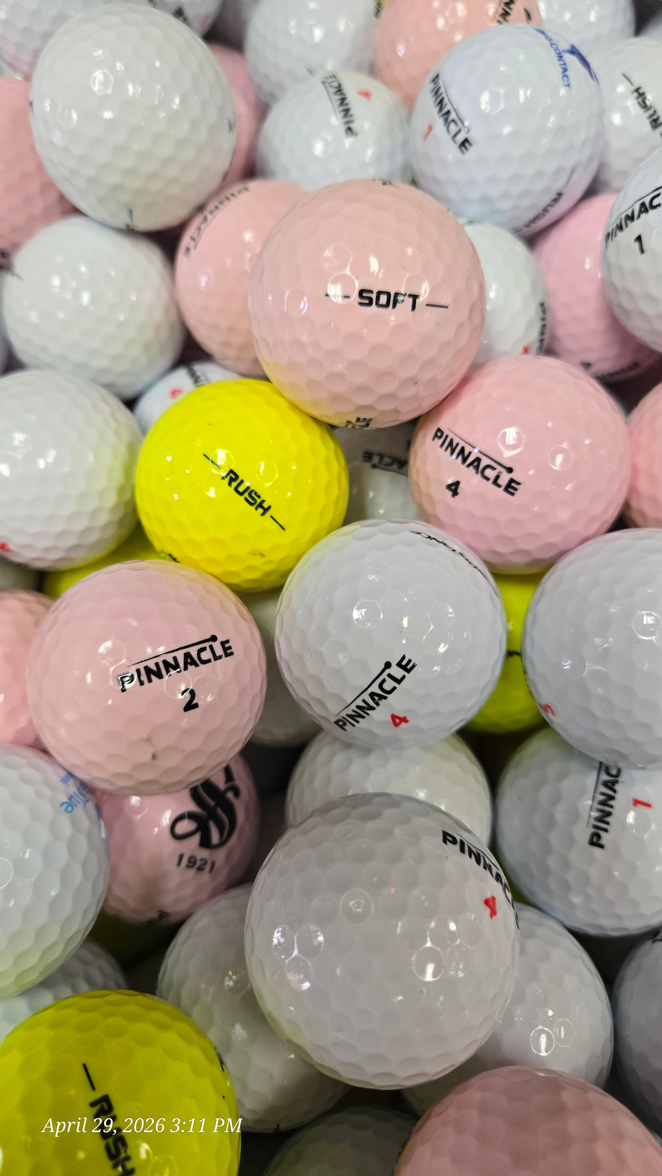 Premium Recycled Golf Balls by the Dozen