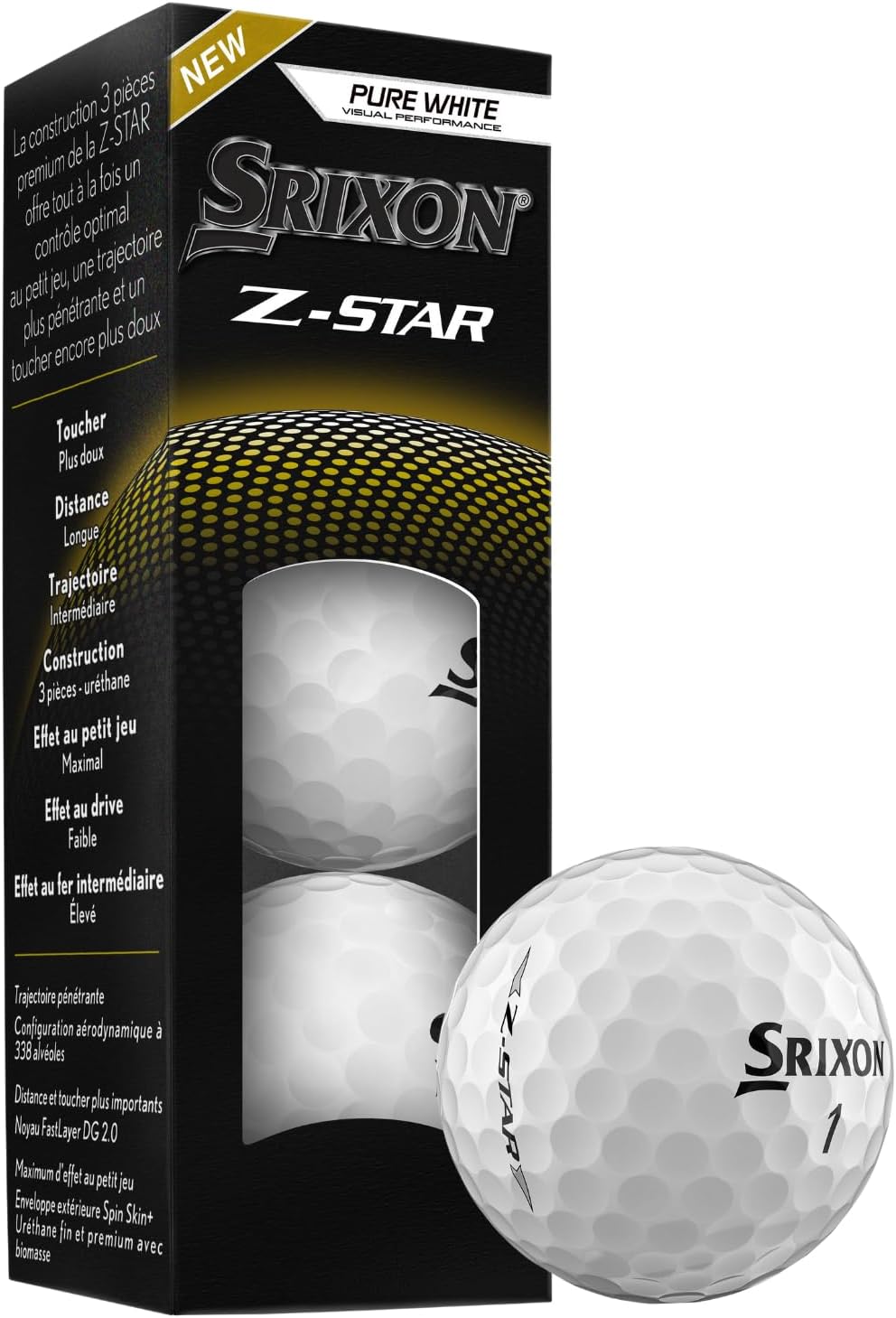 Srixon Z-Star Pure White Golf Balls