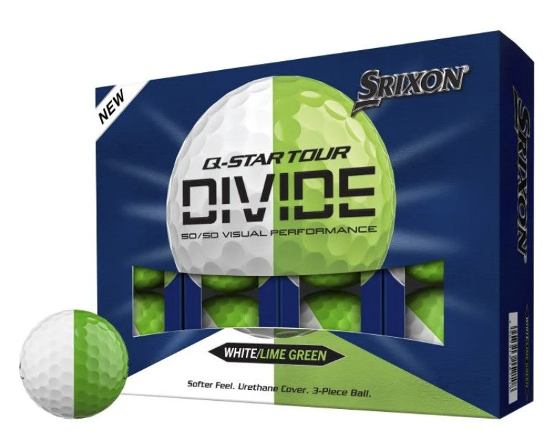 Srixon Q-Star Tour Divide Golf Balls