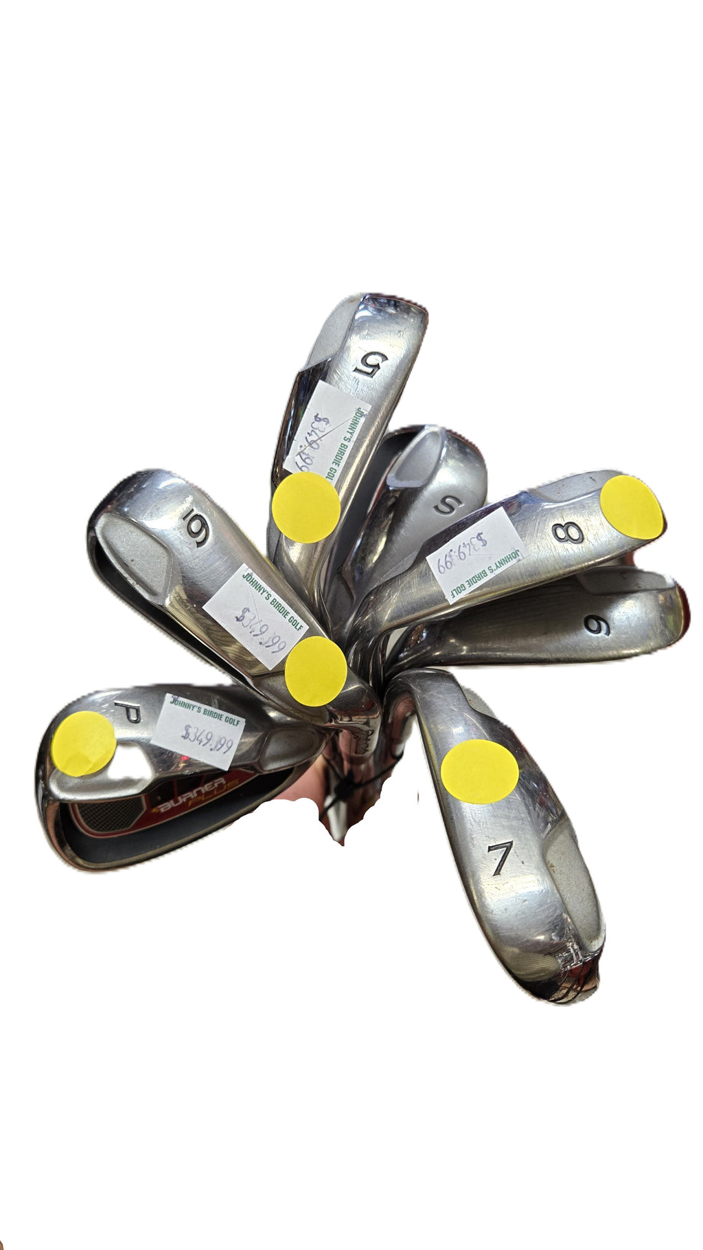 TaylorMade Burner Plus Iron Set Used