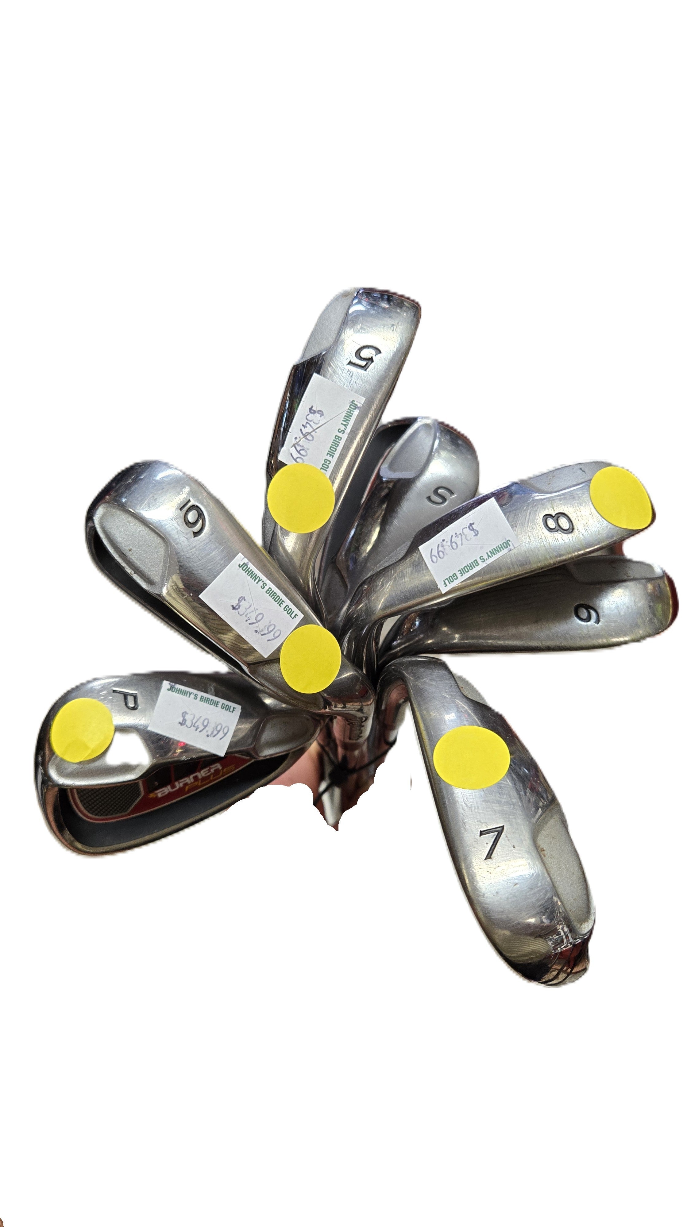 TaylorMade Burner Plus Iron Set Used