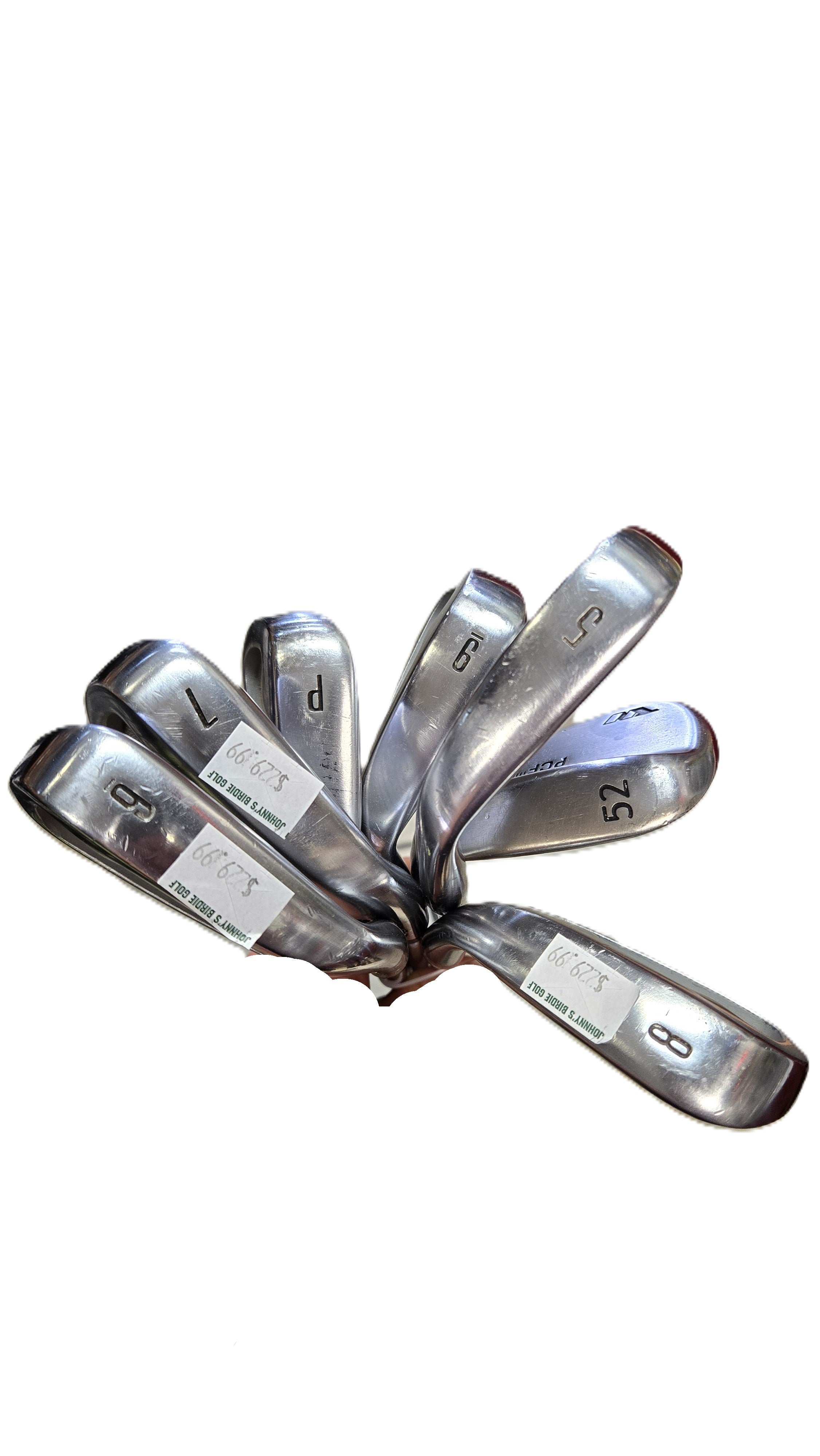 Wishon 771 Sterling Iron Set Used