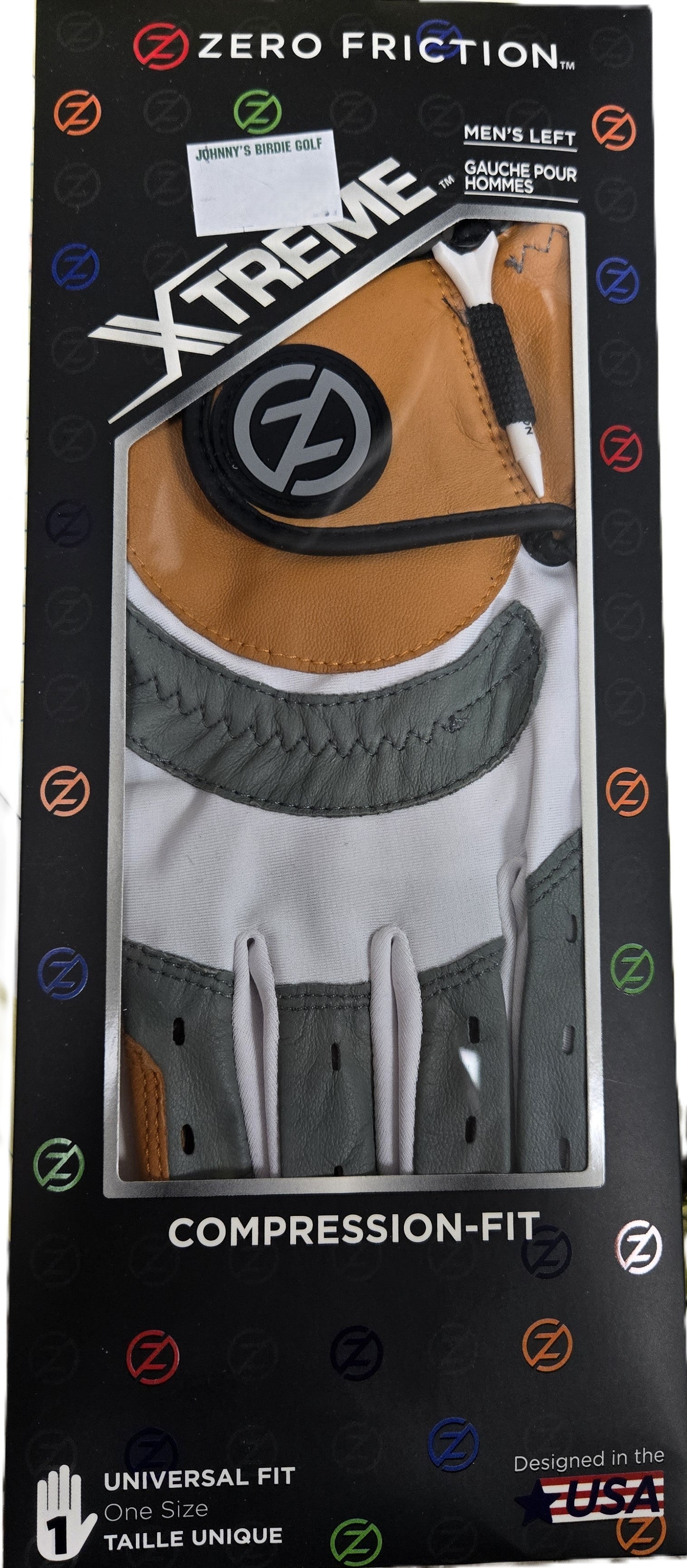 Zero Friction Xtreme Mens Golf Glove