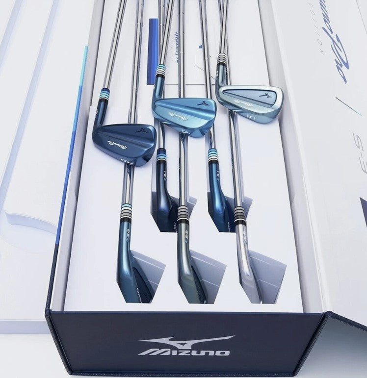 Mizuno Pro Limited Edition Blue Iron #3-pw 9p Set S400 Dynamic Gold Tour Issue PSL